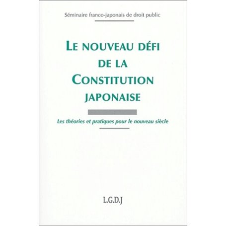 le nouveau défi de la constitution japonaise