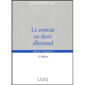 le contrat en droit allemand - 2ème édition