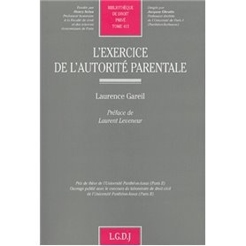 l'exercice de l'autorité parentale