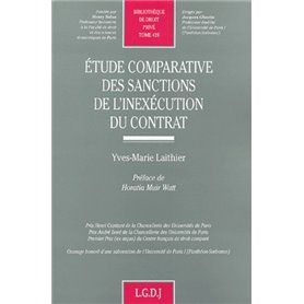 etude comparative des sanctions de l'inexécution du contrat