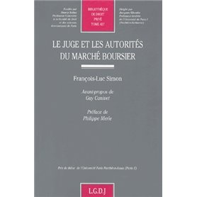 le juge et les autorités du marché boursier