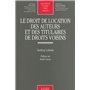 le droit de location des auteurs et des titulaires de droits voisins