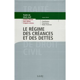 le régime des créances et des dettes