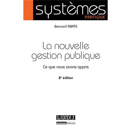 la nouvelle gestion publique - 2ème édition