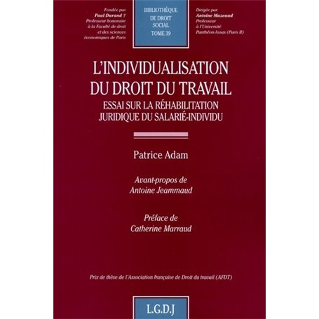 l'individualistion du droit du travail