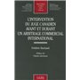 l'intervention du juge canadien avant et durant un arbitrage commercial internat