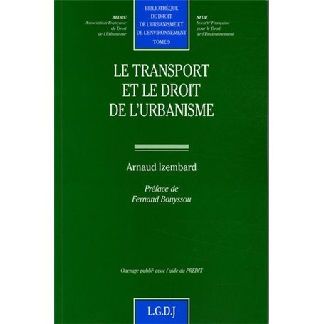 le transport et le droit de l'urbanisme