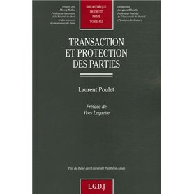 transaction et protection des parties