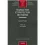 transaction et protection des parties