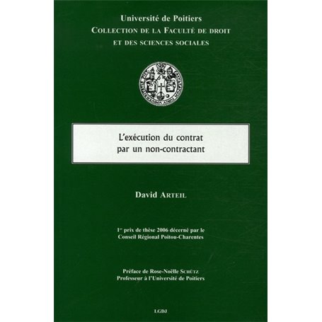 L'EXÉCUTION DU CONTRAT PAR UN NON-CONTRACTANT