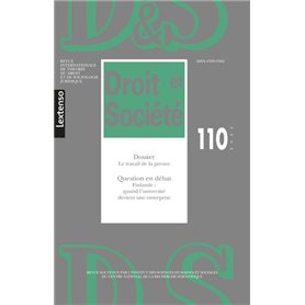 Droit & Société N°110-2022