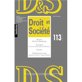 Droit et Société n°113-2023