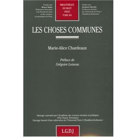 LES CHOSES COMMUNES