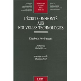 l'écrit confronté aux nouvelles technologies