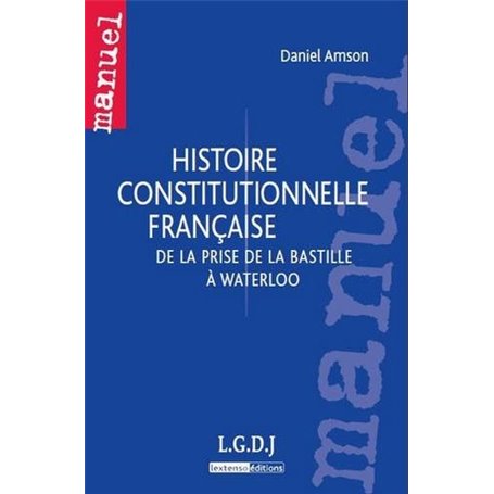 histoire constitutionnelle française