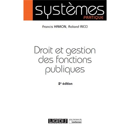 droit et gestion des fonctions publiques   - 2ème édition