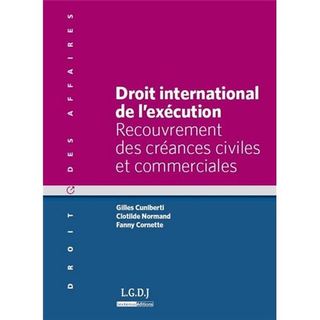 droit international de l'exécution