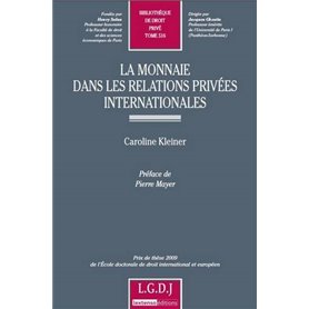 la monnaie dans les relations privées internationales