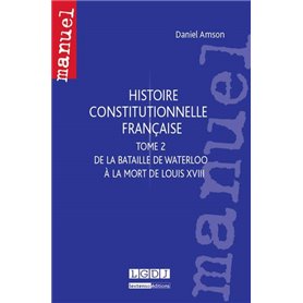 histoire constitutionnelle française