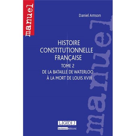 histoire constitutionnelle française