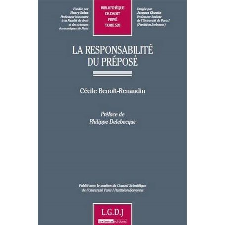 la responsabilité du préposé