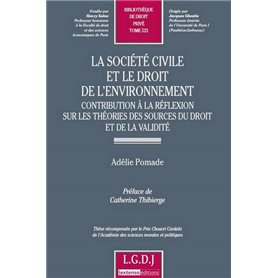 la société civile et le droit de l'environnement - contribution à la réflexion s