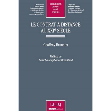 le contrat à distance au xxie siècle