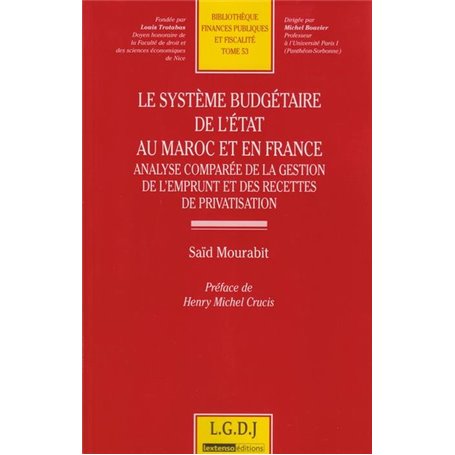 le système budgétaire de l'etat au maroc et en france