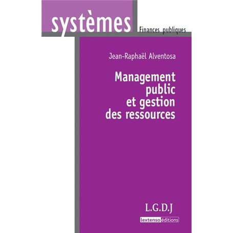 management public et gestion des ressources