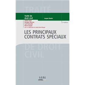 les principaux contrats spéciaux - 3ème édition