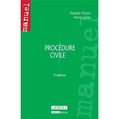 procédure civile - 5ème édition
