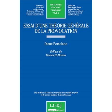 essai d'une théorie générale de la provocation