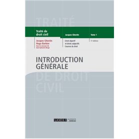 INTRODUCTION GENERALE TOME 1 5EME EDITION