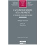 l'acquisition dérivée de la propriété : le transfert volontaire des biens