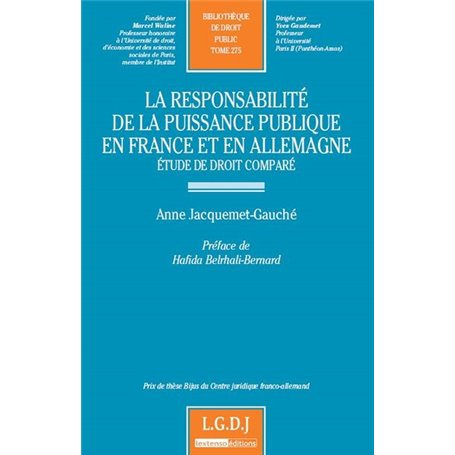 la responsabilité de la puissance publique en france et en allemagne