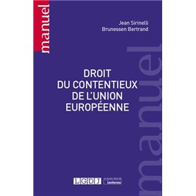 Droit du contentieux de l'Union européenne