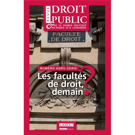 REVUE DU DROIT PUBLIC NUMERO HORS SERIE