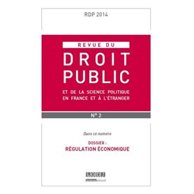 REVUE DU DROIT PUBLICN N 2 2014