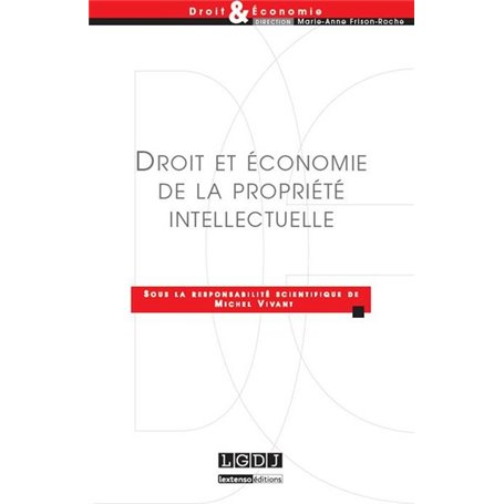 droit et économie de la propriété intellectuelle