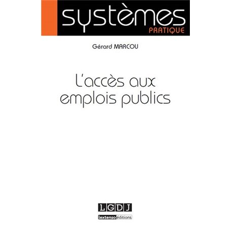 l'accès aux emplois publics