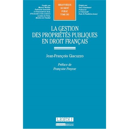 la gestion des propriétés publiques en droit français