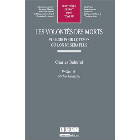 les volontés des morts