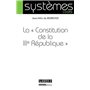 la « constitution de la iiie république »