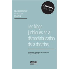 les blogs juridiques et la dématérialisation de la doctrine