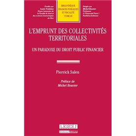 l'emprunt des collectivités territoriales