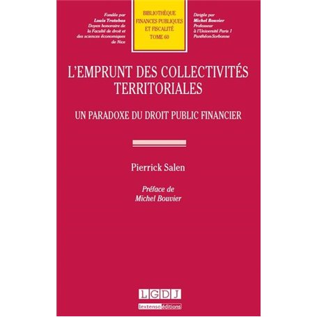 l'emprunt des collectivités territoriales