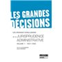 LES GRANDES CONCLUSIONS DE LA JURISPRUDENCE ADMINISTRATIVE