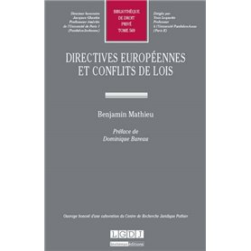 directives européennes et conflits de lois