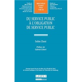 DU SERVICE PUBLIC À L'OBLIGATION DE SERVICE PUBLIC