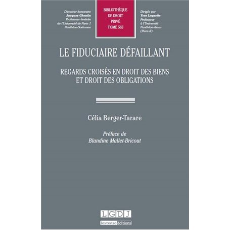 LE FIDUCIAIRE DÉFAILLANT